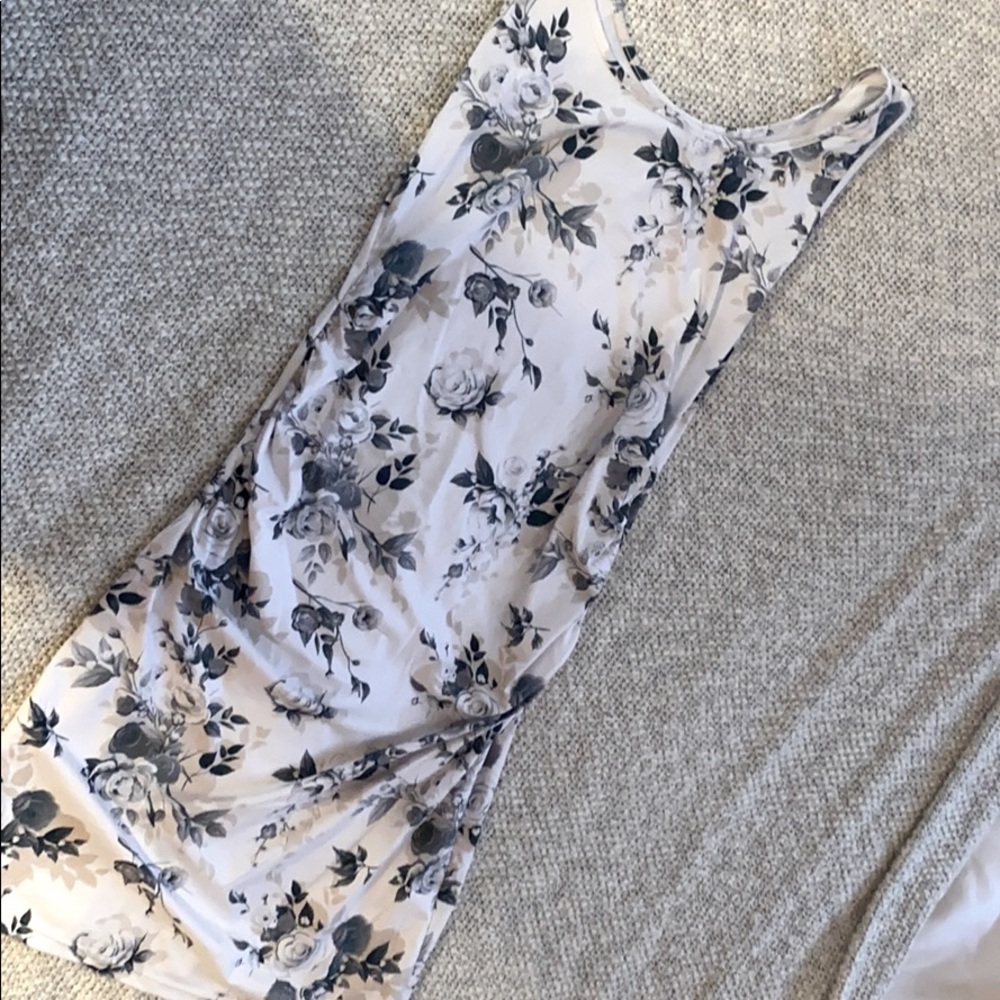 Maternity mini dress